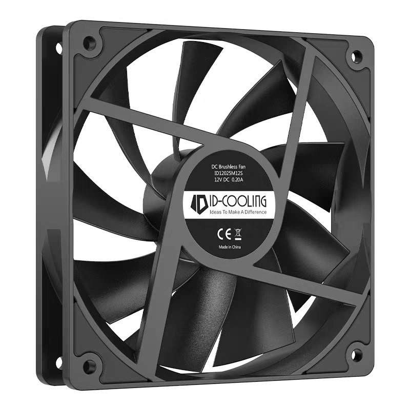 酷凛XF-120-K 12公分溫控PWM風扇風量大CPU水冷風扇12CM機殼風扇| 蝦皮購物