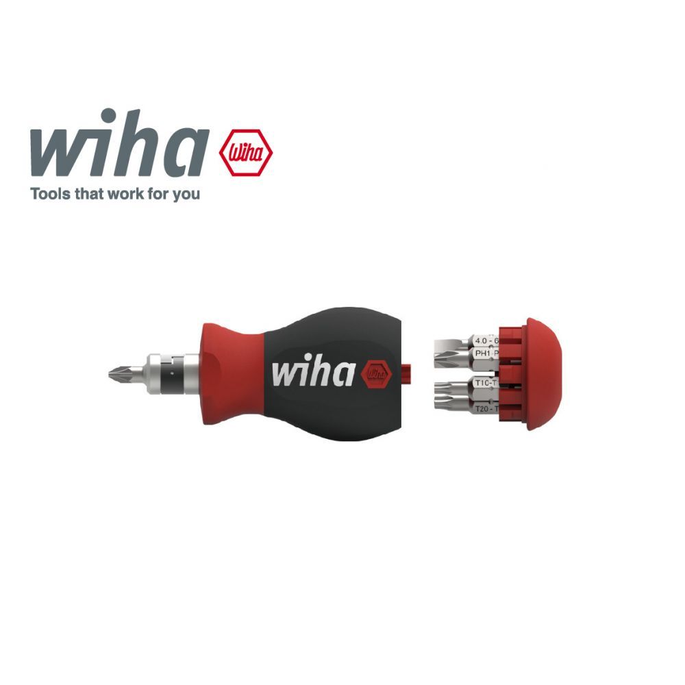 德國 Wiha SB 3802-01 7件迷你綜合雙頭彈夾式起子組 43613｜短小精悍｜內建收納｜專業級工匠必備 | 蝦皮購物