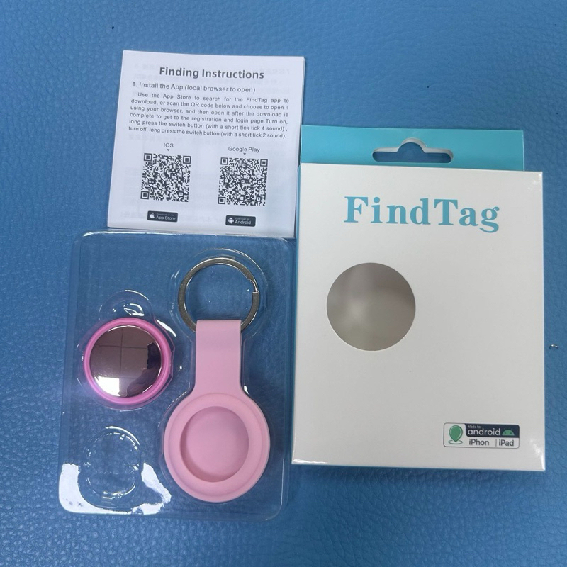 「現貨」官方授權find tag正品NCC認證安卓GPS定位歷史軌跡免費雷射雕刻兒童老人防丟器追蹤器AirTag寵物機車 | 蝦皮購物