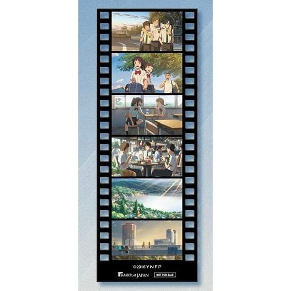 你的名字🎬 電影透明書籤彗星款青空款海報電影膠捲卡暮光海報雷