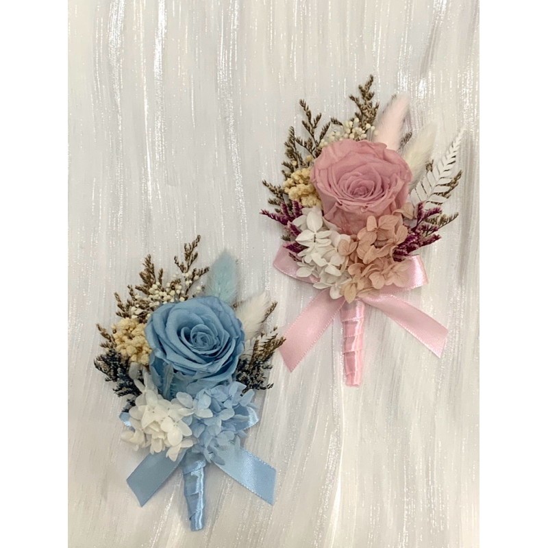 加大款胸花 永生花 伴郎 伴娘 招待款 結婚胸花 乾燥花胸花 畢業胸花、胸花 | 蝦皮購物