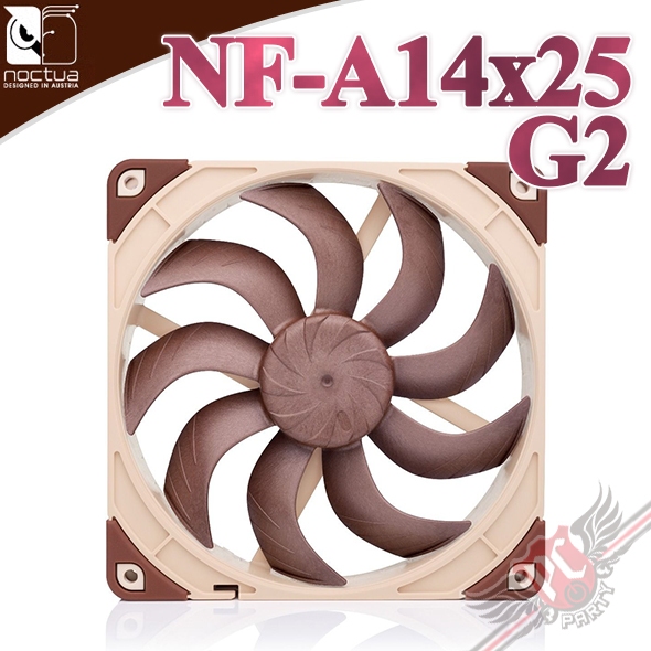 貓頭鷹 Noctua NFA14x25 G2 PWM PCPARTY 蝦皮購物