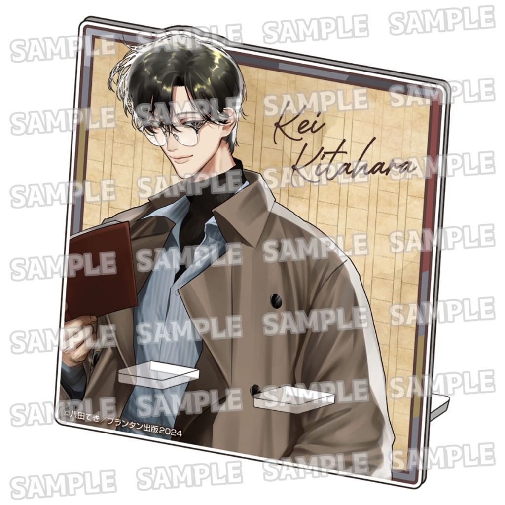 現貨】八田てき紙の舟で眠る在紙船中入眠POP UP SHOP 壓克力立牌／繪卡