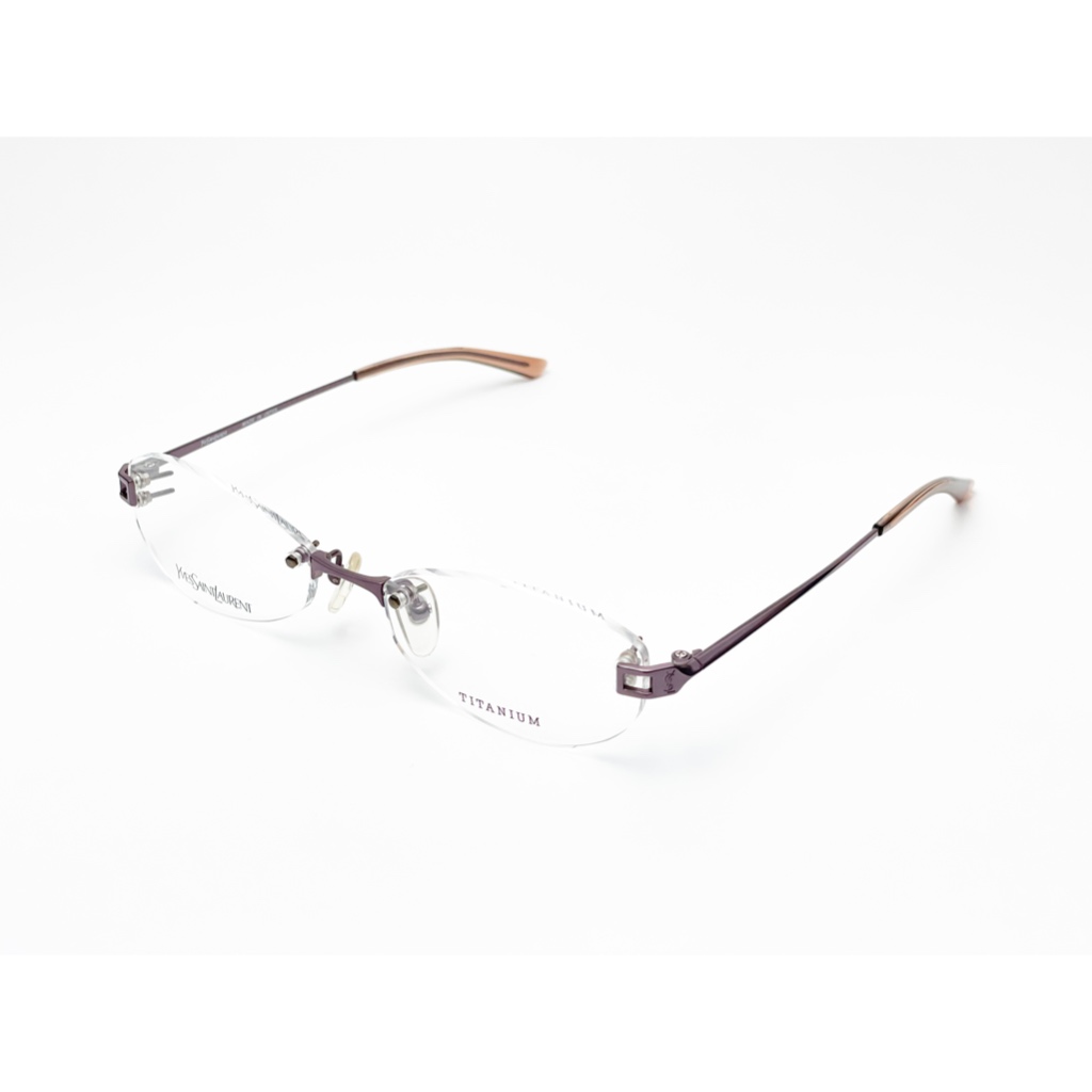 全新特價】聖羅蘭YSL Saint Laurent YSL-4528J B3V 鈦日本製鏡框眼鏡 