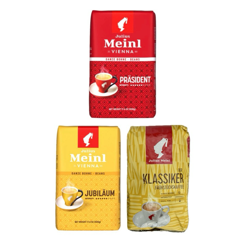 妮妮媽嚴選 小紅帽咖啡 Julius Meinl 奧地利 總裁級 金牌 百年風味咖啡豆 蝦皮購物