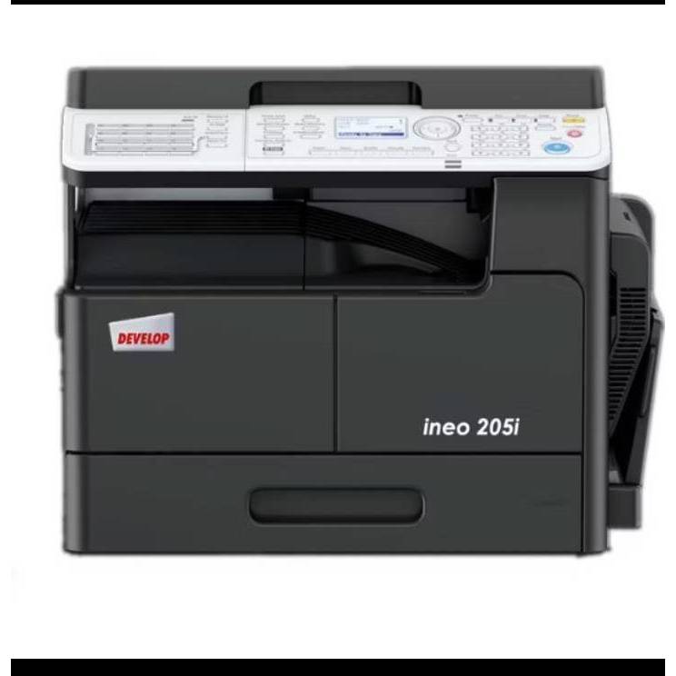 【含稅含安裝】 DEVELOP ineo 205i A3多功能影印機 /A3影印機/ INEO205I | 蝦皮購物