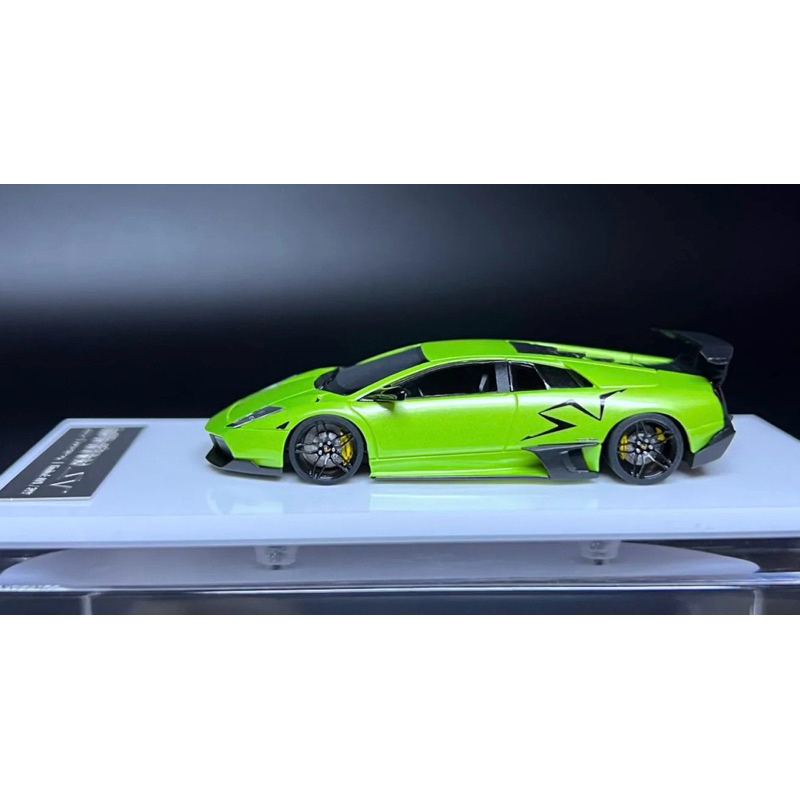 Cars lounge 1:64 Lamborghini Murcielago LP670-4 SV 綠| 蝦皮購物