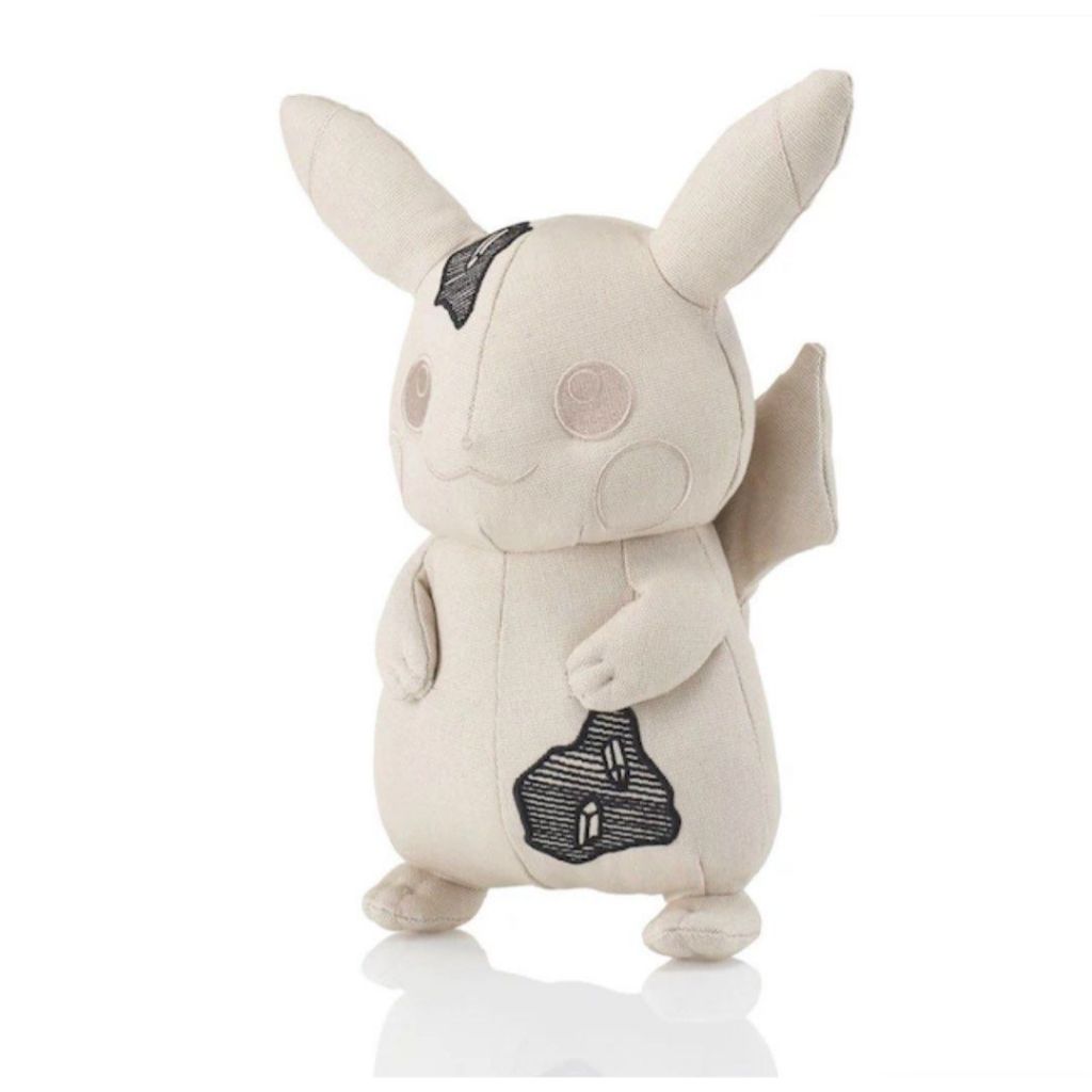 聯名限定Daniel Arsham x Pokemon 聯名plush Pikachu 寶可夢神奇寶貝