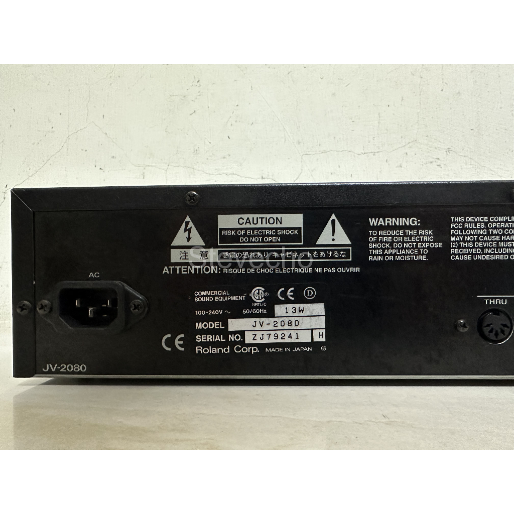 日本製Roland JV-2080 專業合成器內含2張Expansion Card | 蝦皮購物