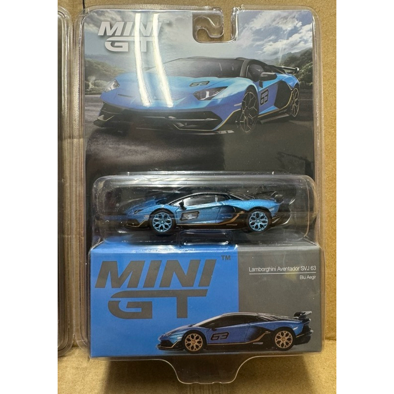 =天星王號= Mini GT #784 藍寶堅尼 Lamborghini Aventador SVJ 63 吊卡 | 蝦皮購物