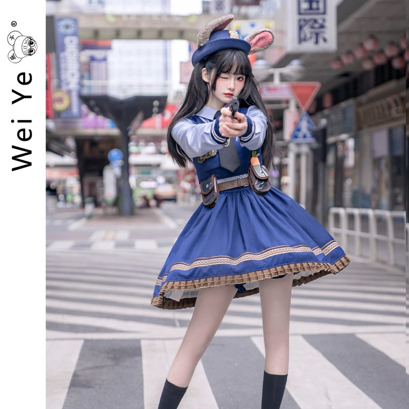 動物方程式 cos 服 薇爺 兔子警官 豹警官cosplay | 蝦皮購物