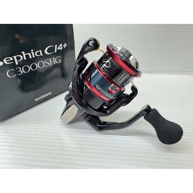 ◎百有釣具◎SHIMANO SEPHIA CI4+ C3000SHG 型單手把軟絲/路亞捲線器