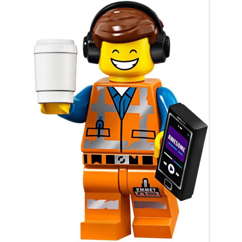 全新未拆封[BrickHouse] LEGO 樂高 71023 The LEGO Movie 2 1號 艾密特 | 蝦皮購物