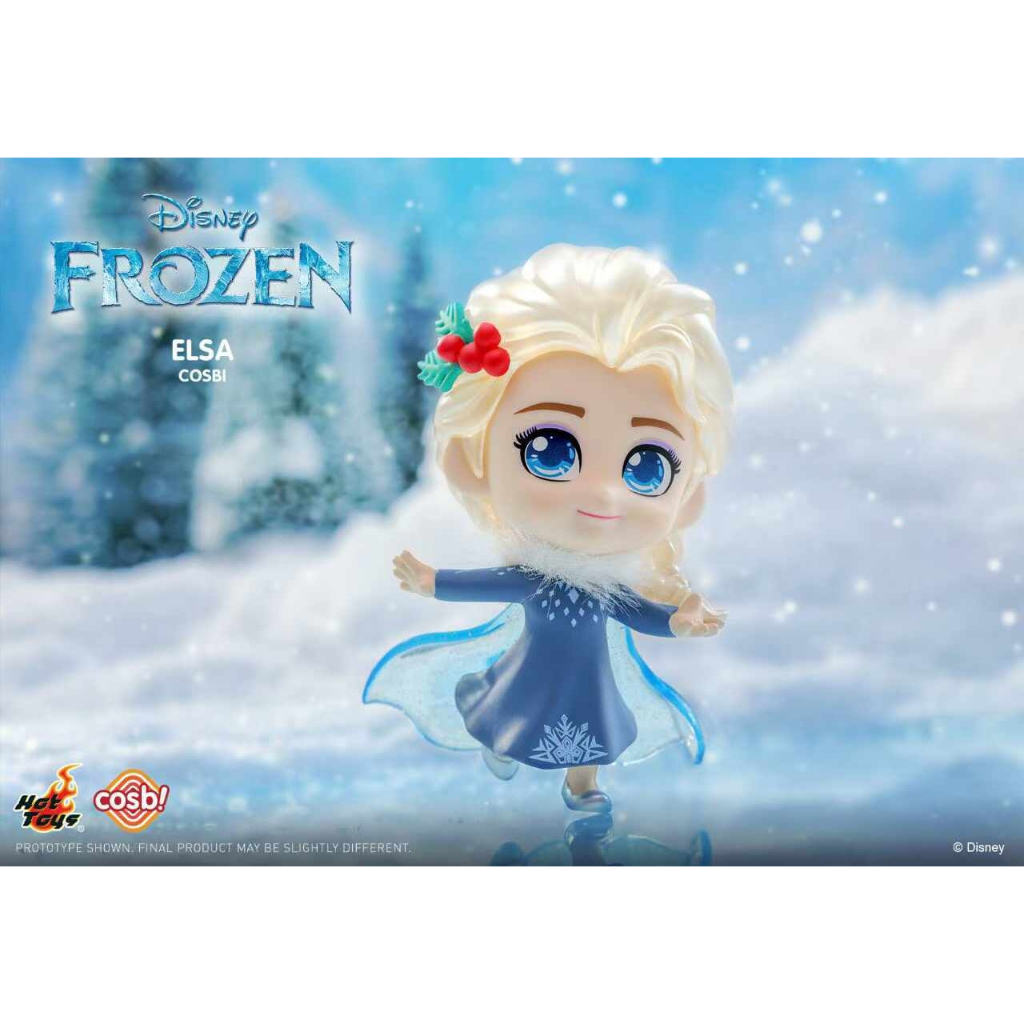 1月預購】Hot Toys 冰雪奇緣第二彈盲盒Q版收藏雪寶公仔一中盒8入｜愛蛋