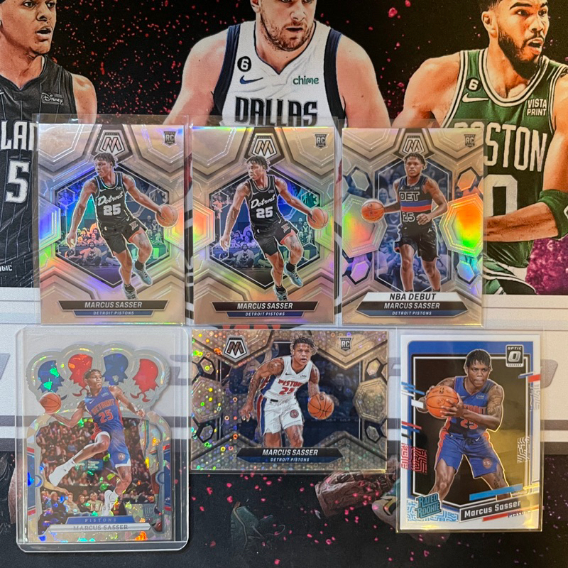 限量99MARCUS SASSER 2023-24 MOSAIC 銀亮 OPTIC CROWN ROYALE RC 新人 | 蝦皮購物