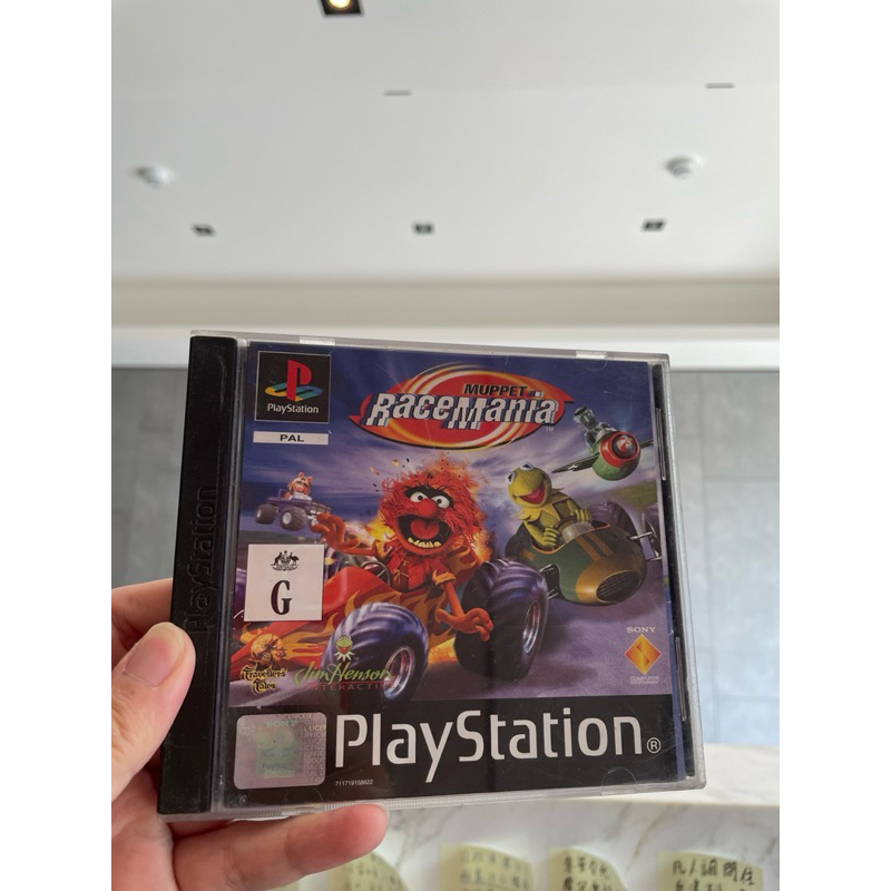 Jeu Vidéo Muppet RaceMania Sur PS1 – Complet Et En Très Bon État (PAL FR)