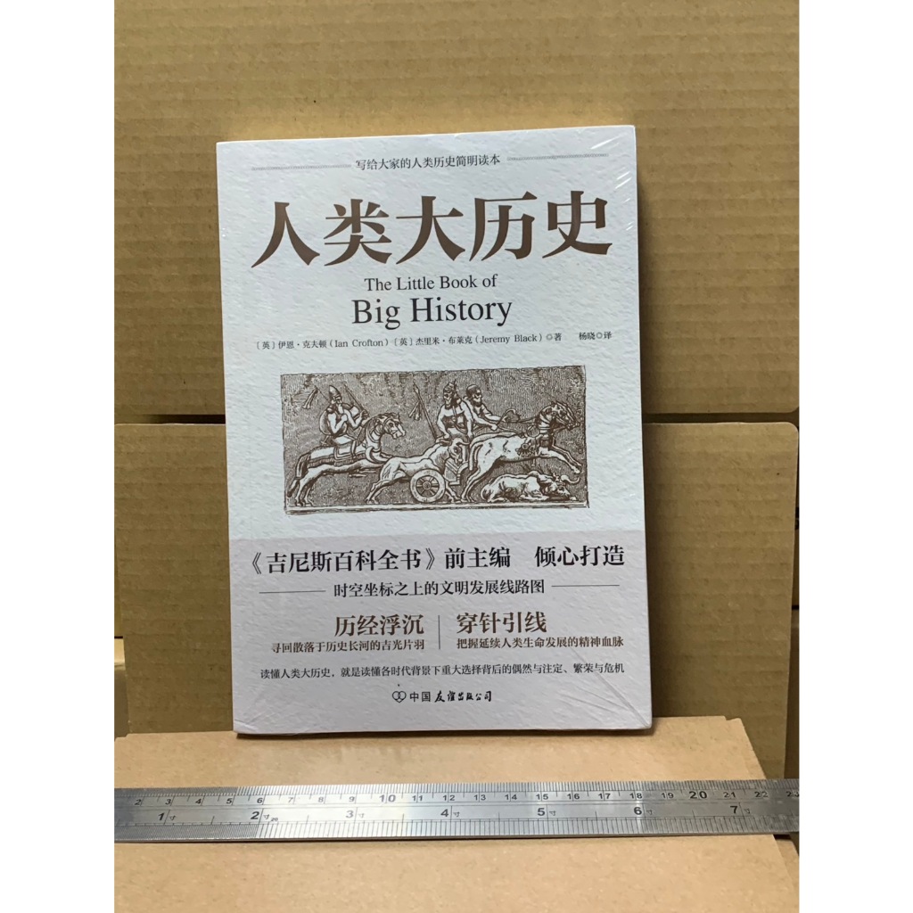 現貨二手書 人類大歷史 The Little Book of Big History 伊恩克夫頓 杰里米布萊克著 楊晓譯 | 蝦皮購物