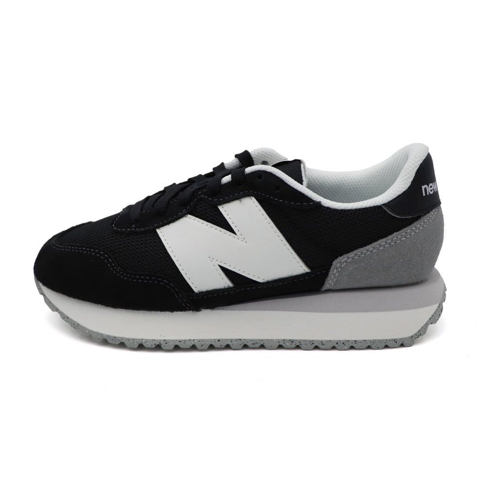New Balance 237 黑白 NB237 麂皮 網布 休閒 運動鞋 男女款 B5479 (MS237LBK) | 蝦皮購物