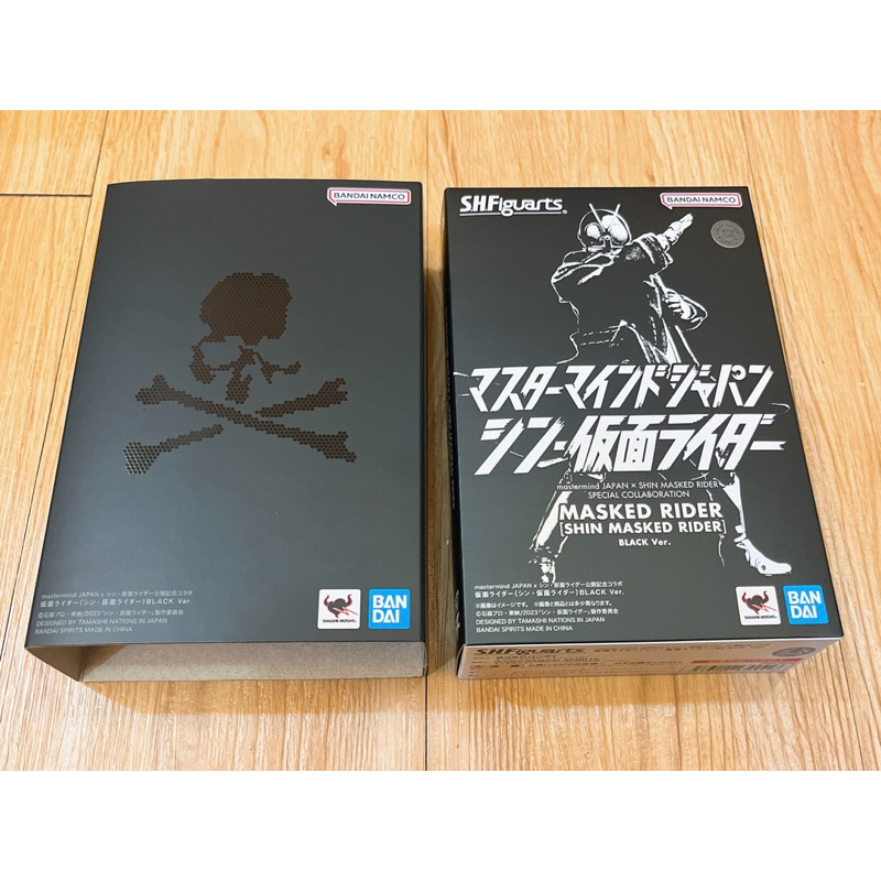 [BANDAI] 魂商店限定 SHF 新假面騎士 一號 × mastermind JAPAN BLACK 新1號 MMJ | 蝦皮購物