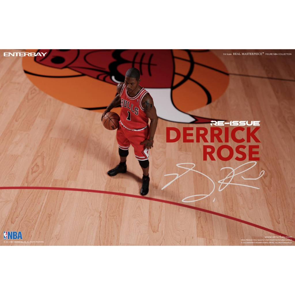 神經玩具】現貨ENTERBAY RM-1046 NBA Derrick Rose 羅斯公牛限量復刻