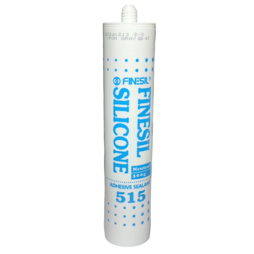 FINESIL 中性矽利康 515 鐵灰色 中性填縫膠 接著劑 矽利康 300ml 一罐 | 蝦皮購物
