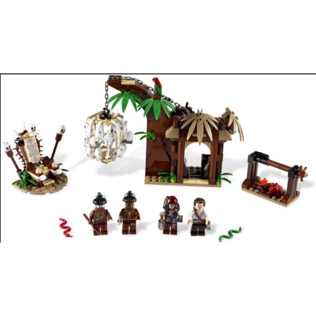 二手良品 LEGO 4182 神鬼奇航 The Cannibai Escape | 蝦皮購物