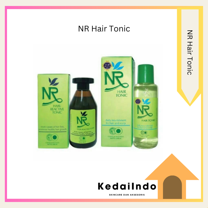 NR Hair Tonic Daily Reactive Perawatan Rambut Rontok Minyak | 蝦皮購物