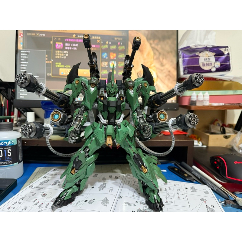 預約訂製 大青椒 剎帝利配色 無限新星 1/100 RMD 利扎得 LIZARD 組裝模型 | 蝦皮購物