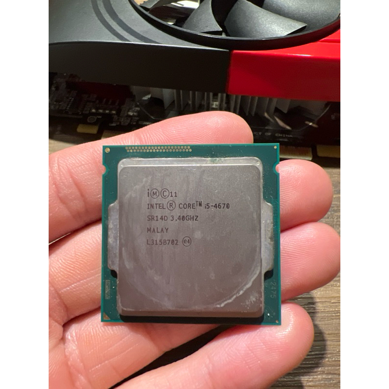 Intel® Core™ i5-4670 處理器 6M 快取，最高 3.80 GHz | 蝦皮購物