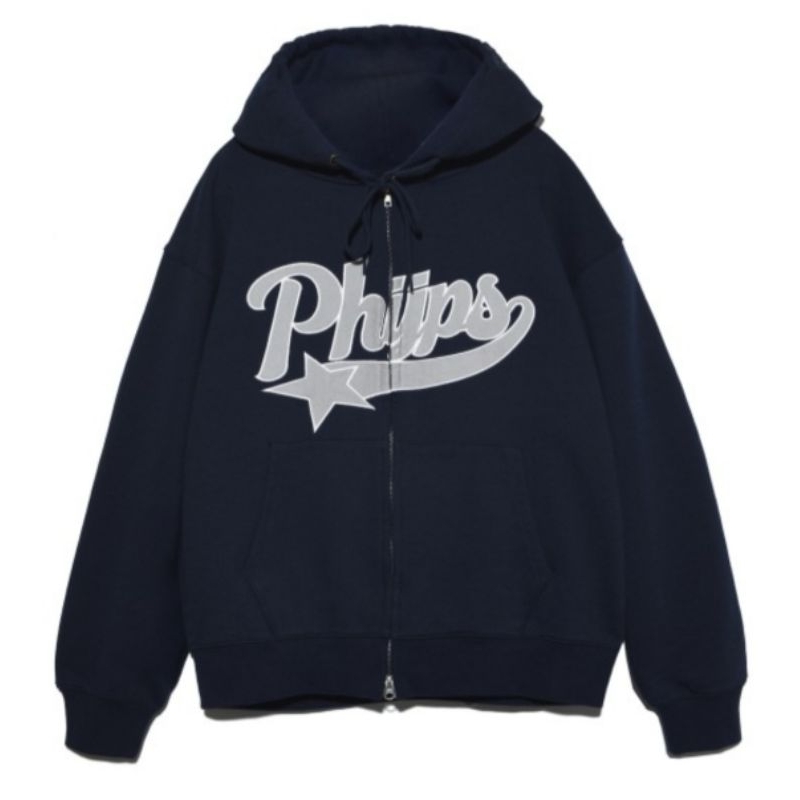☆韓国の人気☆【PHYPS】☆PHYPS STAR TAIL HOODIE ZIP U.P