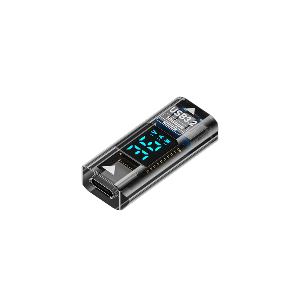 ibits MDD USB3.2數顯轉接頭 TypeC母轉USB母 10Gbps傳輸 60W功率 | 蝦皮購物