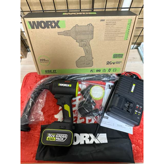 WORX 威克士WU093手持式風槍/吹葉機/吹風機 無刷 全新現貨 沒有原紙箱 可刷卡分期 電子發票