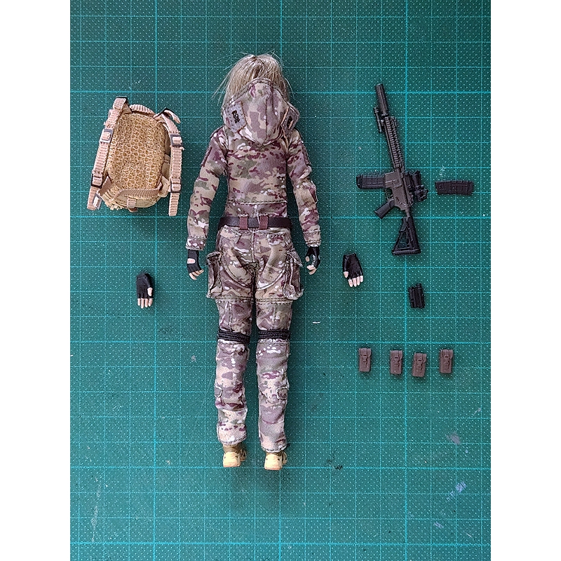 VERYCOOL VCF-3004 1/12 迷彩女兵Villa 薇拉| 蝦皮購物