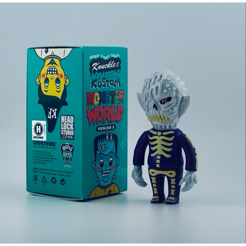 HEADLOCK STUDIO X HOW2WORK MONSTER WORLD 2代mini figure 科怪盲盒