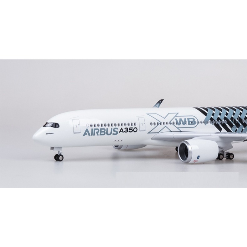 超大號✈✈ AIRBUS A350-XWB 1:142 碳纖維塗裝空中巴士350原型機飛機