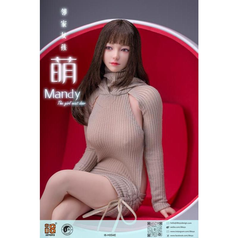 詠揚模型玩具店】i8TOYS 小萌MANDY 1/6 可動眼女頭雕I8-H004 五