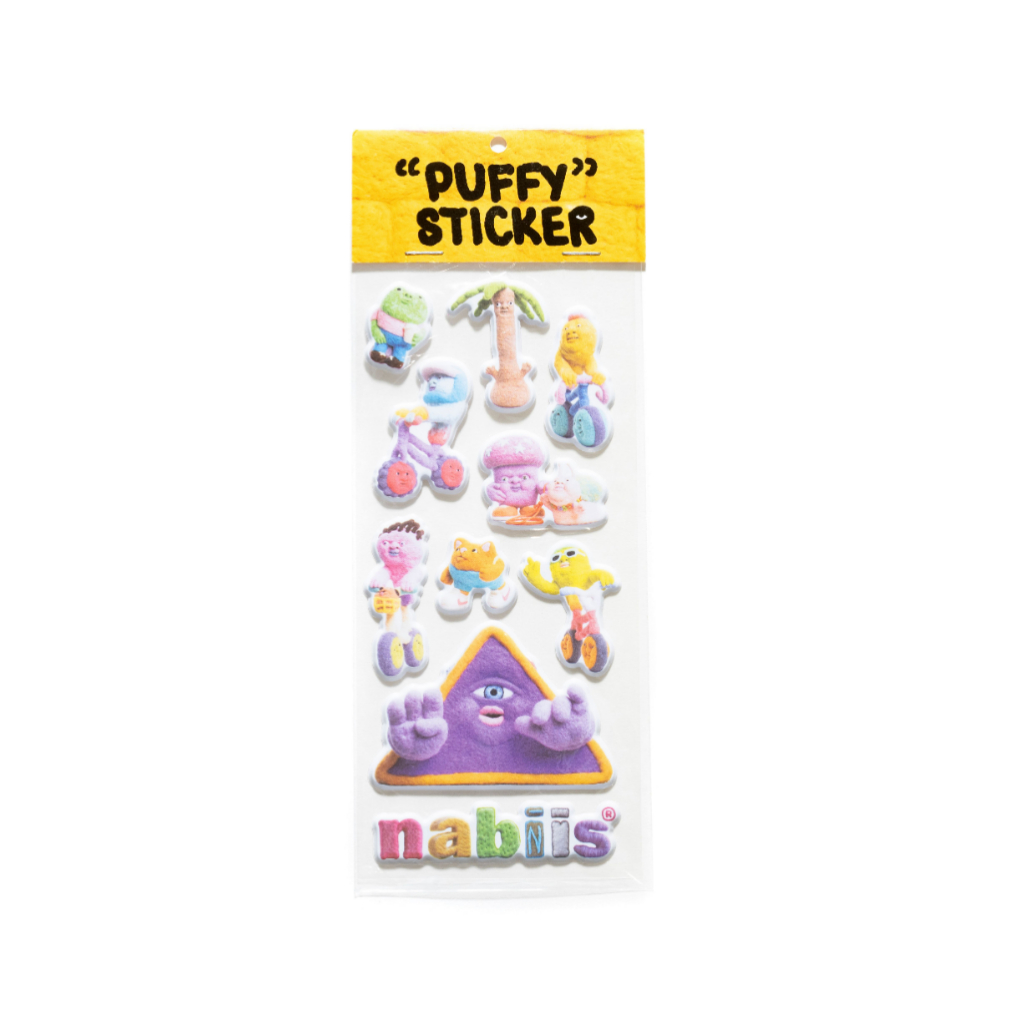 nabiis x Anye Tang Presented by OPALS / PUFFY STICKER 發泡貼紙 | 蝦皮購物
