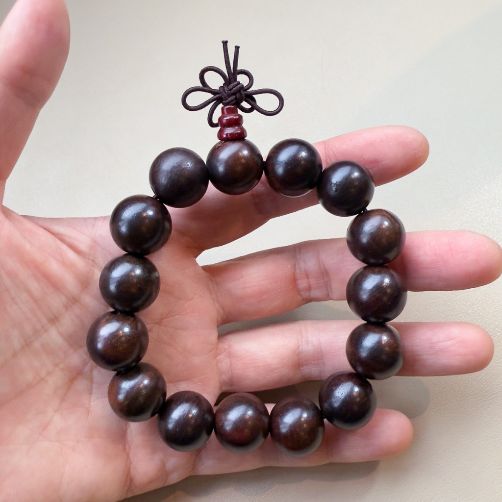 [異品軒]天然木 酸枝 酸枝手珠 酸枝手串15MM | 蝦皮購物