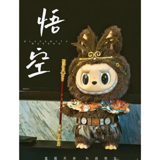 【超特價海外限定・即日発送最高品質！】17cm ZIMOMO LABUBU小首領 Pop Mart The Monsters Labubu Zimomo Angel in Clouds Figure