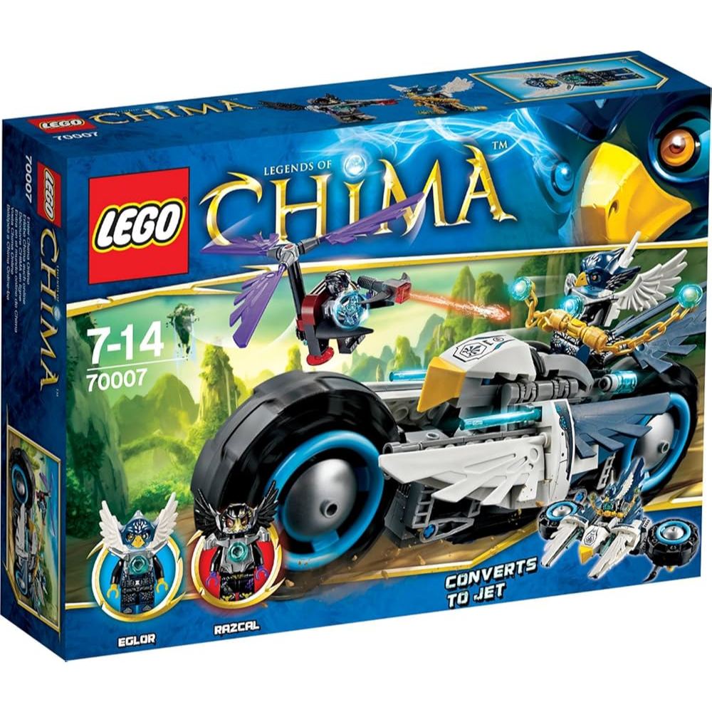 【52lego】樂高 70007 LEGO CHIMA 70007 絕版神獸鷹帥雙艙戰車//神獸鷹帥 | 蝦皮購物