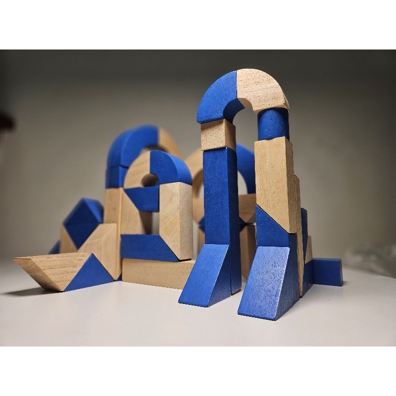 PlanToys 環保無毒積木 5601 Twisted Blocks Set 旋轉積木 實木 木製 玩具 幼兒 孩童 | 蝦皮購物