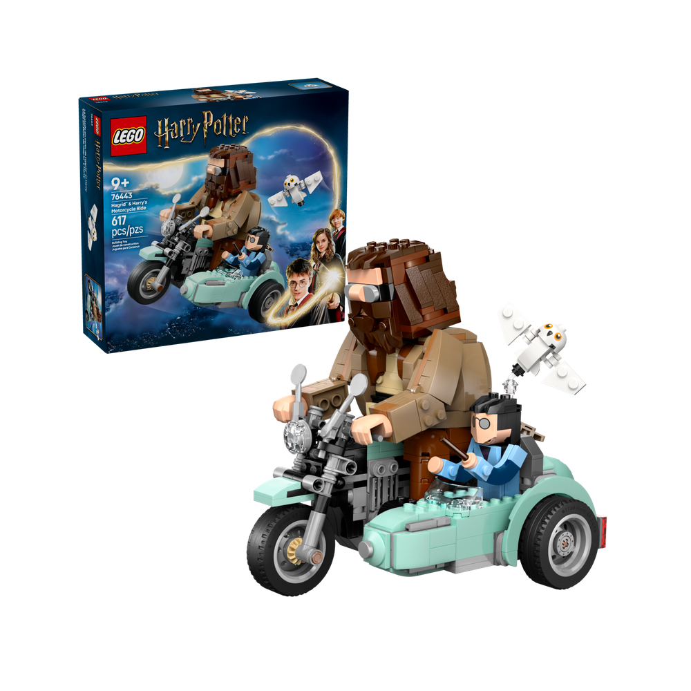 【積木樂園】樂高 LEGO 76443 哈利波特系列 Hagrid™ & Harry's Motorcycle Ride | 蝦皮購物