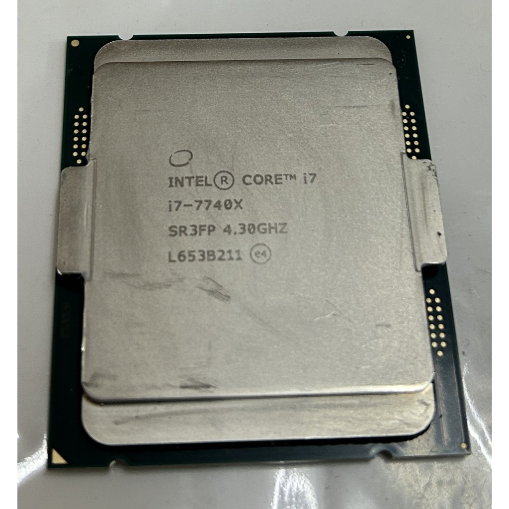 人気アイテムランキング 二手良品) INTEL I7-7740X CPU (LGA2066腳位) | 蝦皮購物 CPU