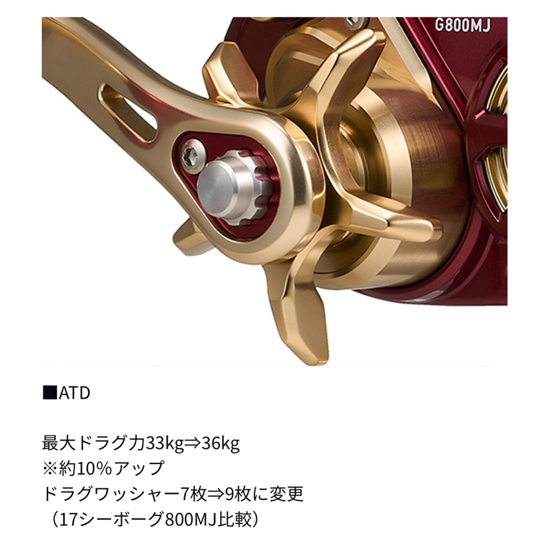 佳樂釣具= 免運費🔥 DAIWA 電動捲線器24年SEABORG G800MJ 電捲船