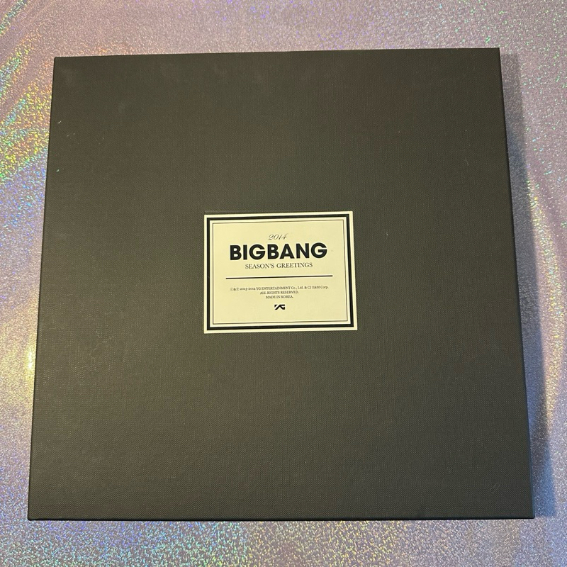 限量已絕版✨Bigbang 2014 SEASON'S GREETINGS 寫真年曆組GD 權志龍Top