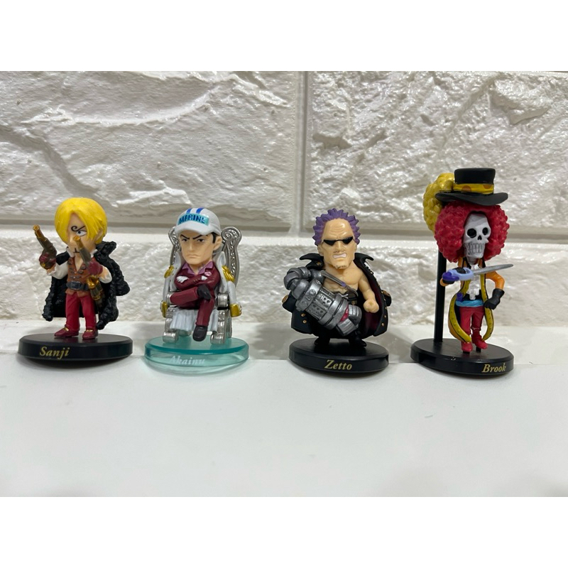 航海王 海賊王 ONE PIECE 赤犬 捷風 香吉士 布魯克 喬巴 公仔擺飾 | 蝦皮購物