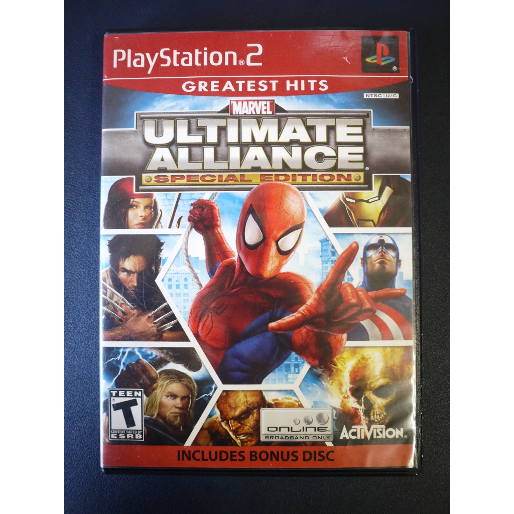 MARVEL ULTIMATE ALLIANCE / PS2 - Jeux vidéo