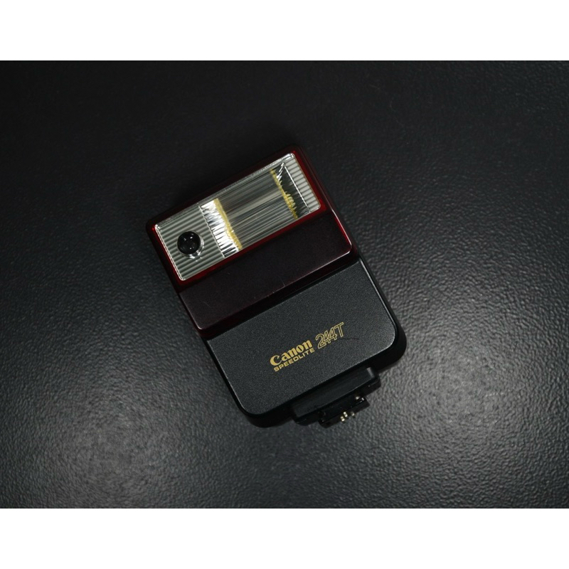 經典古物】現貨佳能Canon Speedlite 244T 附原廠套復古閃光燈底片相機