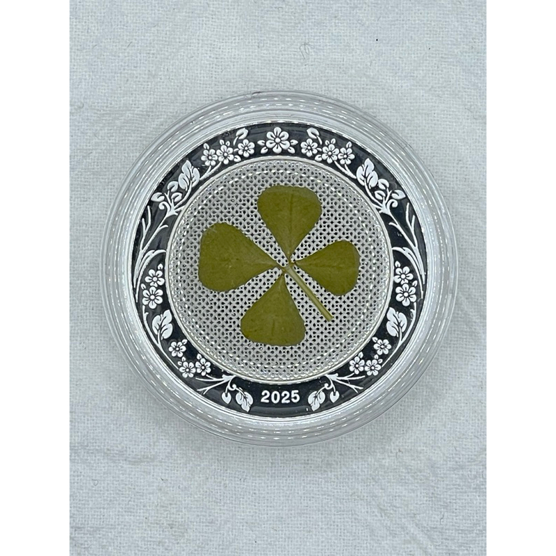 帛琉2025 四葉草9999純銀1盎司銀幣（現貨, 附發票) | 蝦皮購物