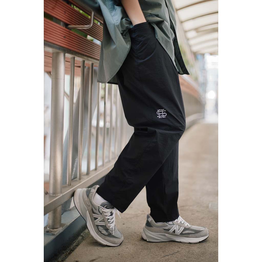 SEE SEE WIDE TAPERED EASY PANTS (HNGR)